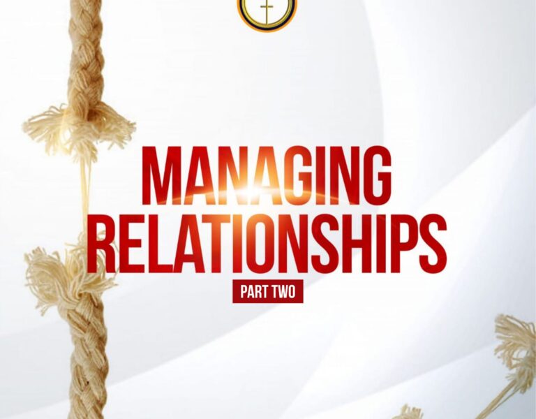 Managing Relationships 2
