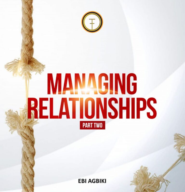 Managing Relationships 2