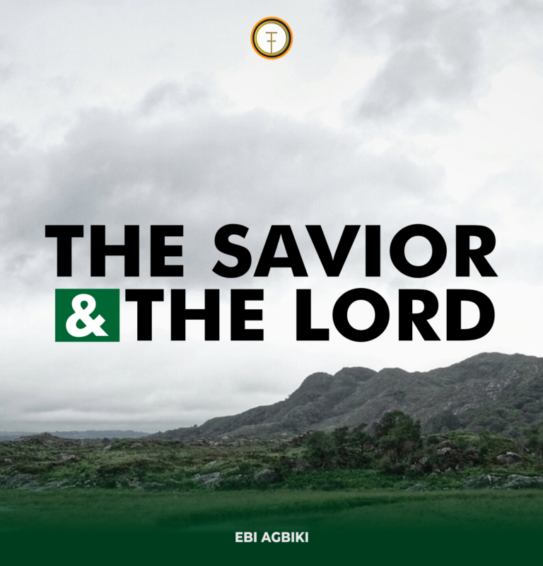 The Savior & The Lord