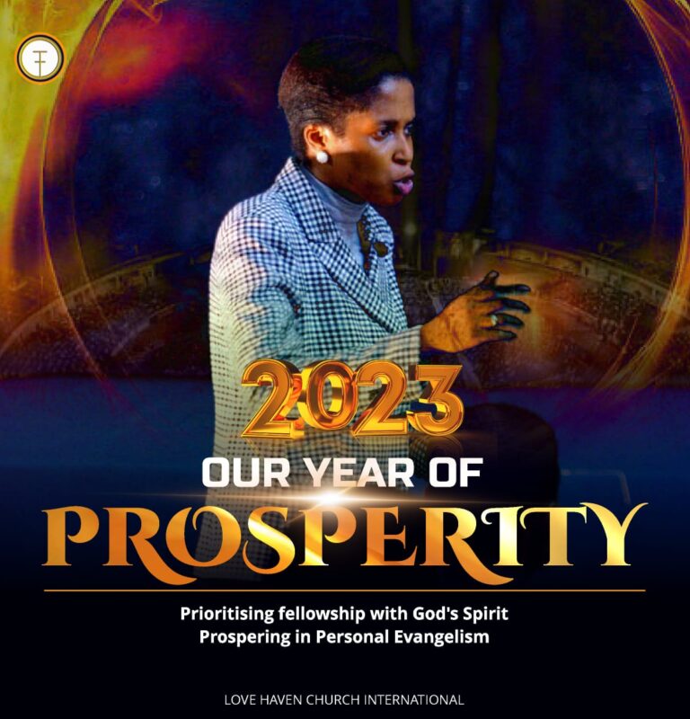 Our Year of Prosperity