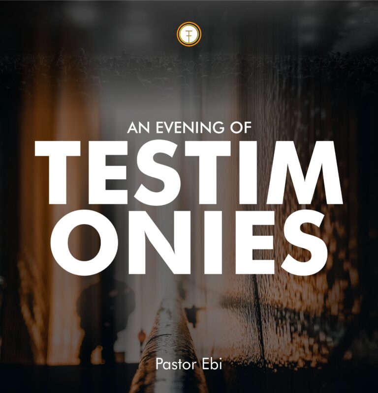 An Evening of Testimonies